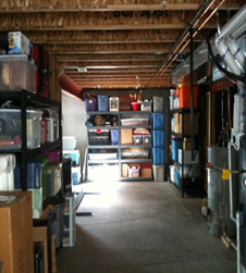 Organization clean up sale prep storage area declutter